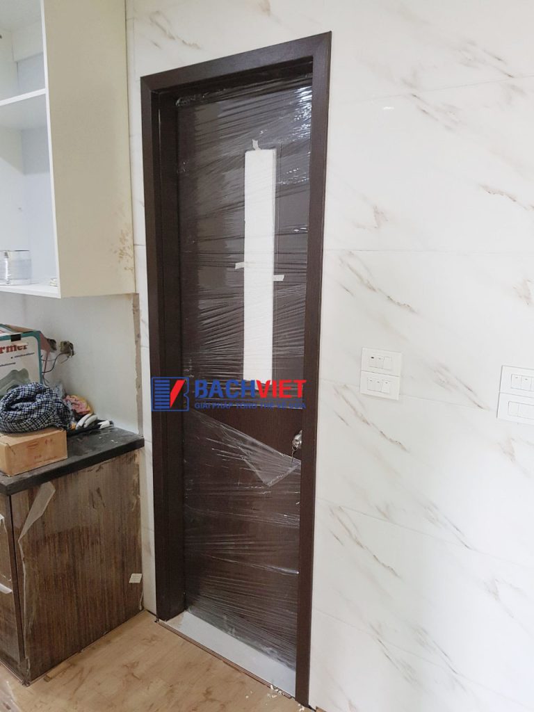Tổng thể căn nhà lên hài hòa với tông trắng hiện đại