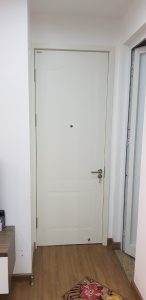Hình ảnh cửa gỗ coong nghiệp sử dụng nhà WC mã FL201 