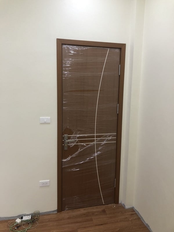 Cửa gỗ hiện đại sang trọng mã màu 3.3 mã cửa LA108