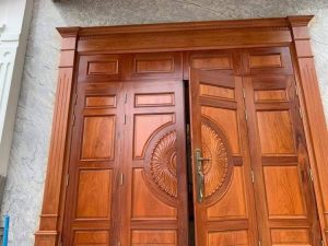 Nẹp khung cửa gỗ