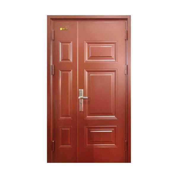Mẫu cửa gỗ 2 cánh lệch 2