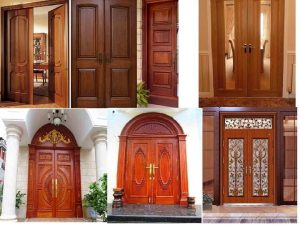 Mẫu cửa gỗ vòm