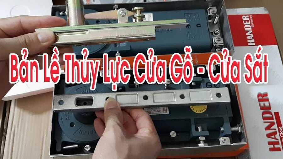 Bản lề thủy lực cửa gỗ