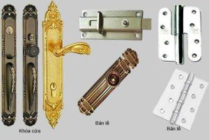 Các loại bản lề cửa gỗ
