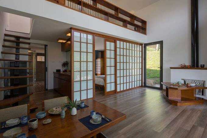 Cửa gỗ trượt kiểu Nhật