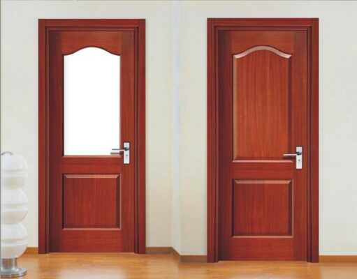 của sắt giả gỗ màu cánh gián