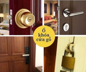 Các loại khóa cửa gỗ