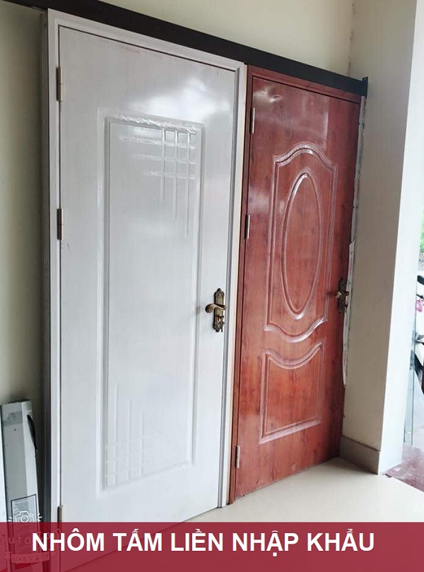 Nhôm giả gỗ tấm liền