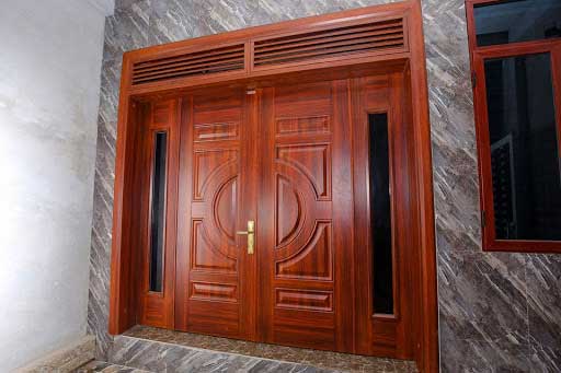 cửa gỗ 2 cánh đẹp