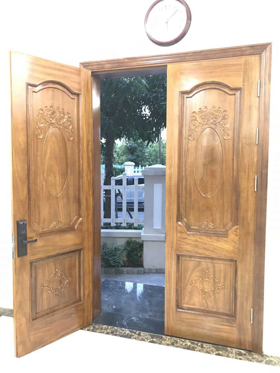 cửa gỗ lim 2 cánh