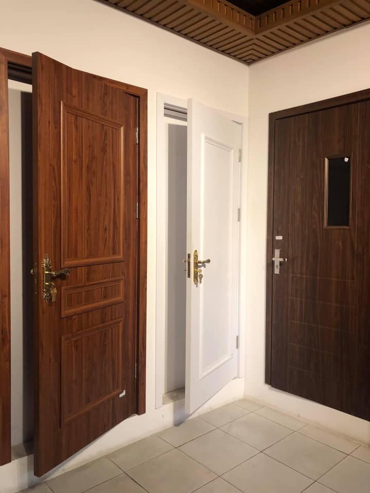 Cửa gỗ chống cháy chung cư