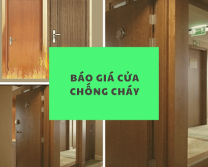Cửa gỗ chống cháy Hà Nội