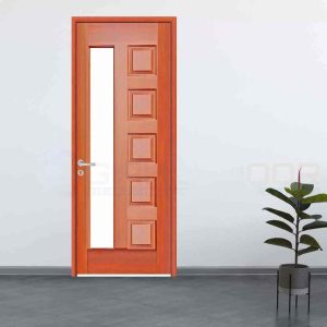 Mẫu cửa gỗ phòng ngủ 1 cánh HDF đẹp
