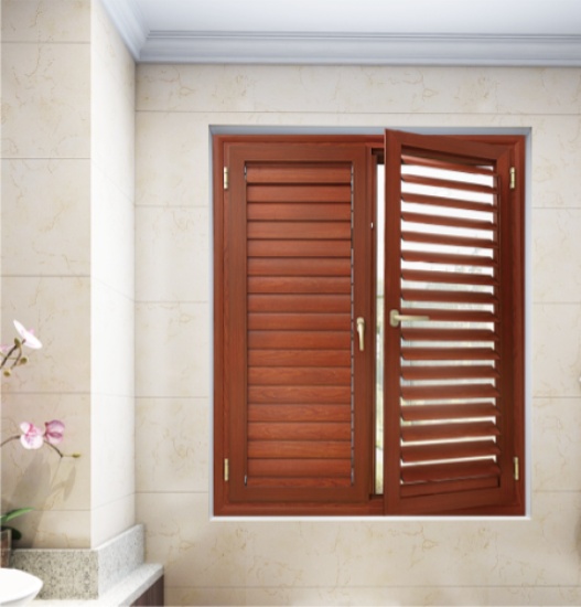 Cửa chớp lật gỗ 7
