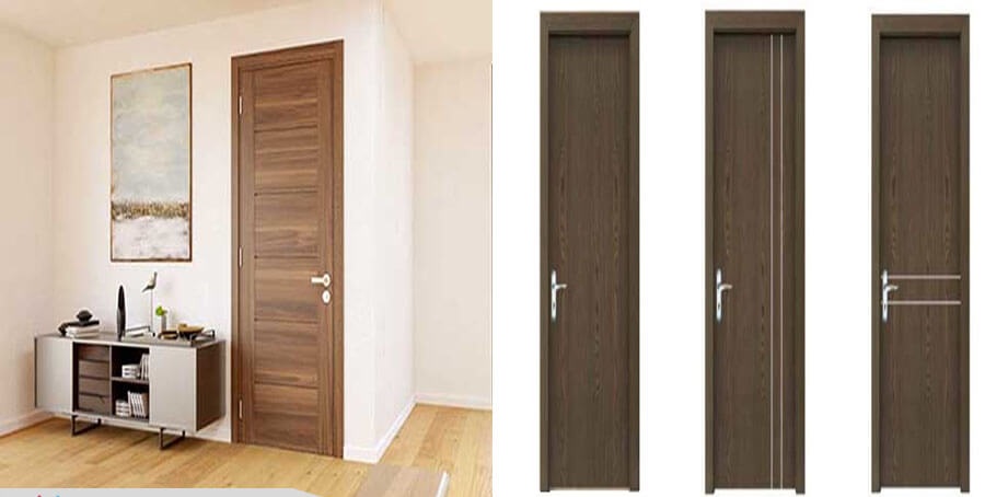 Cửa nhôm giả gỗ 1 cánh đẹp 7