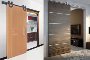 Cửa gỗ lùa 1 cánh