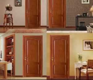 Mẫu cửa gỗ thông phòng đẹp